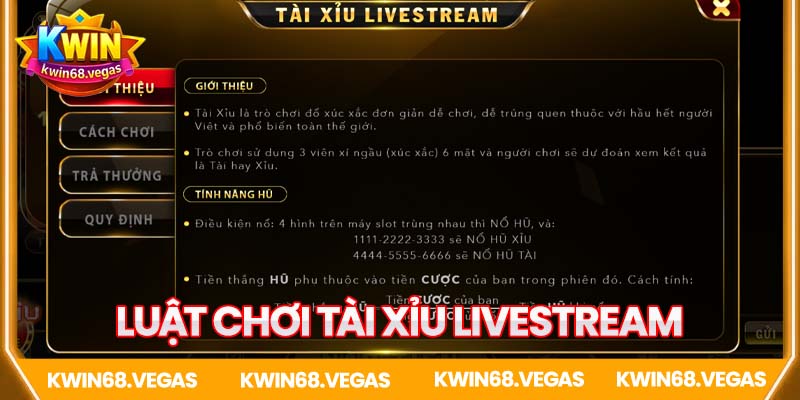 Luật chơi và cách chơi được nêu ra rõ ràng